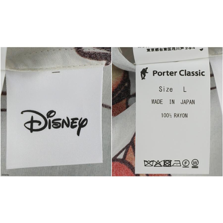 PORTER CLASSIC / ポータークラシック ： DISNEY VP / PC ALOHA COLLECTION ALOHA SHIRT / MICKEY & MINNIE ： DP-024-3964の画像