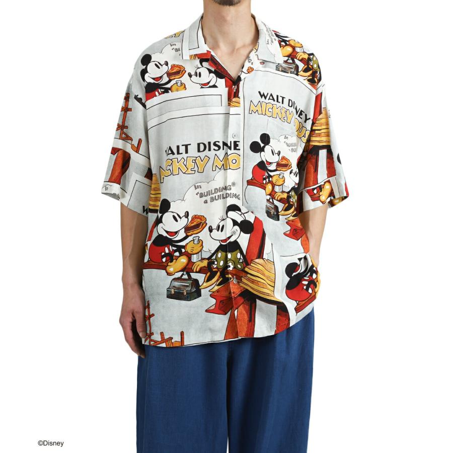 PORTER CLASSIC / ポータークラシック ： DISNEY VP / PC ALOHA COLLECTION ALOHA SHIRT / MICKEY & MINNIE ： DP-024-3964の画像