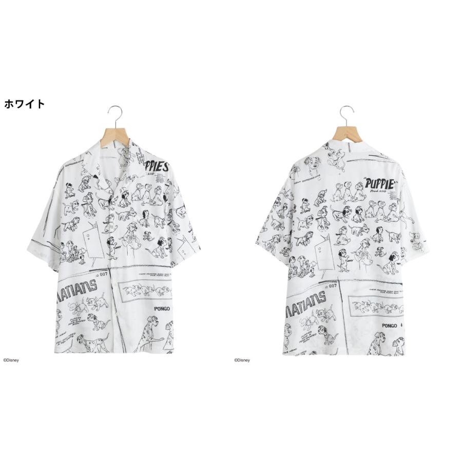PORTER CLASSIC / ポータークラシック ： DISNEY MS / PC ALOHA COLLECTION ALOHA SHIRT / 101 DALMATIANS / 全2色 ： DP-024-3966の画像