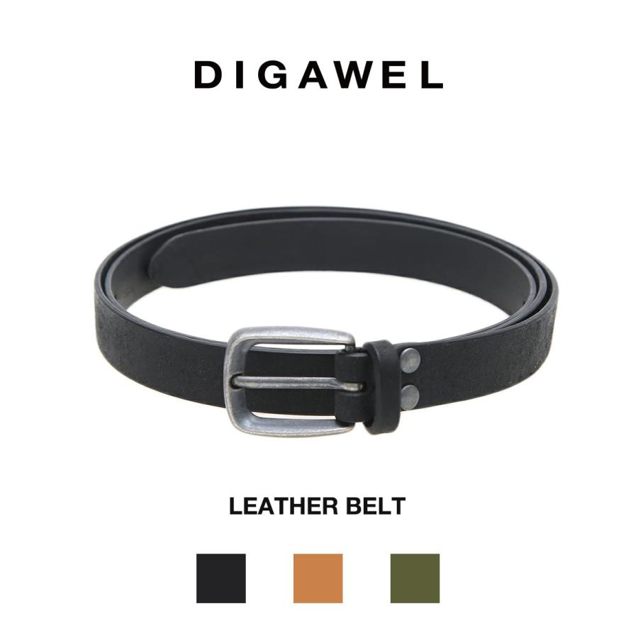 【P10倍】DIGAWEL / ディガウェル ： LEATHER BELT / 全2色 ： DWKOB047【宅急便コンパクト】  :DWKOB047:ARKnets - 通販 - Yahoo!ショッピング