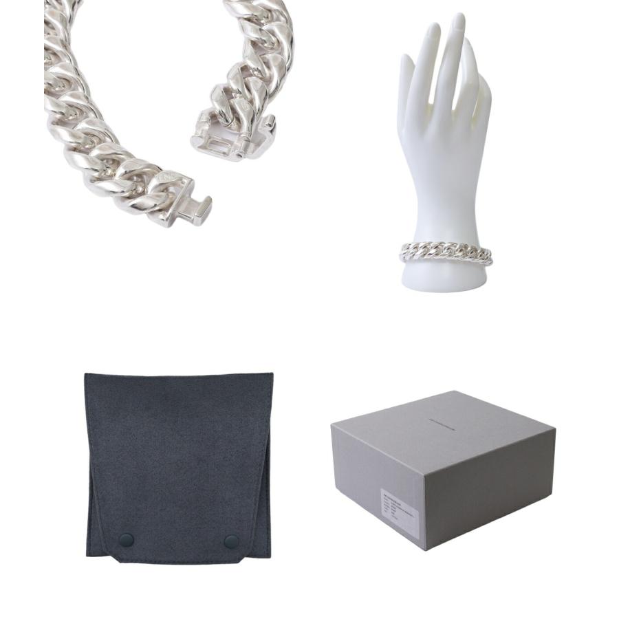 【5%OFF】END / エンド ： Curve loosen cut id bracelet -L- ： ENDB077 |  | 02