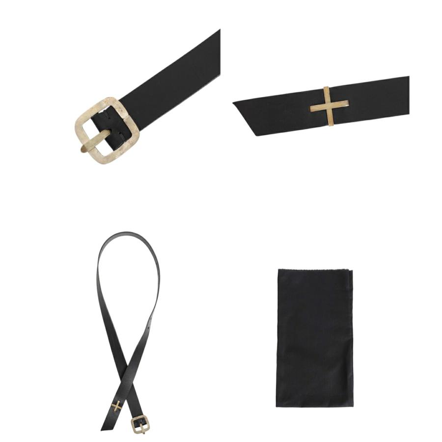 m.a+ / エムエークロス ： flat “+“ q buckle wide belt ： EQP1D-GR30の画像