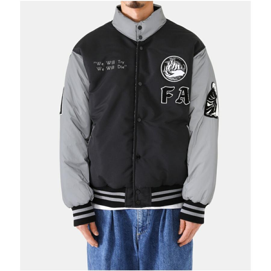 FUCKING AWESOME / ファッキンオーサム ： Reflective Varsity Puffer ： FA-RVP｜arknets｜04