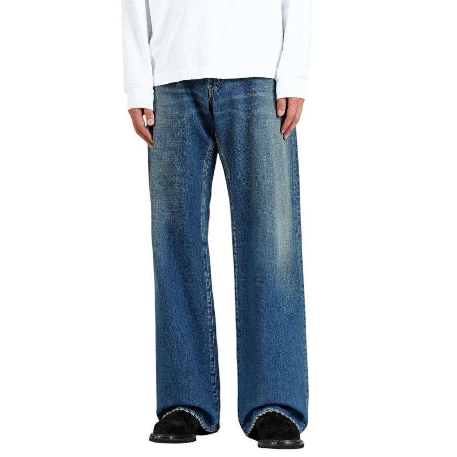 MINEDENIM / マインデニム ： W.Straight 5pocket USD FPK106UD