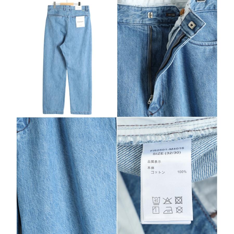 FARAH（ファーラー） ： Curved Wide Pants ： FR0501-M4016 : ARKnets
