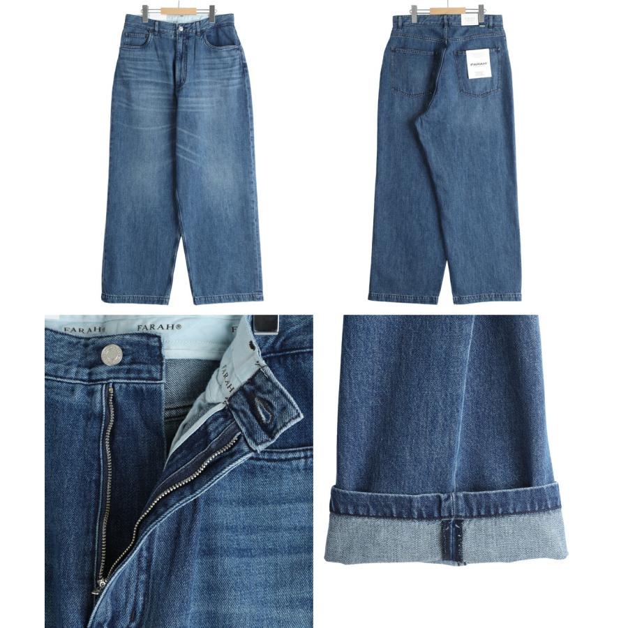 FARAH（ファーラー） ： Ultra Wide Baggy Pants ： FR0601-M4012