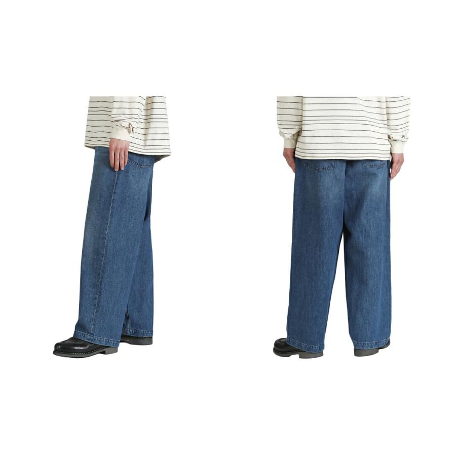 FARAH（ファーラー） ： Ultra Wide Baggy Pants ： FR0601-M4012