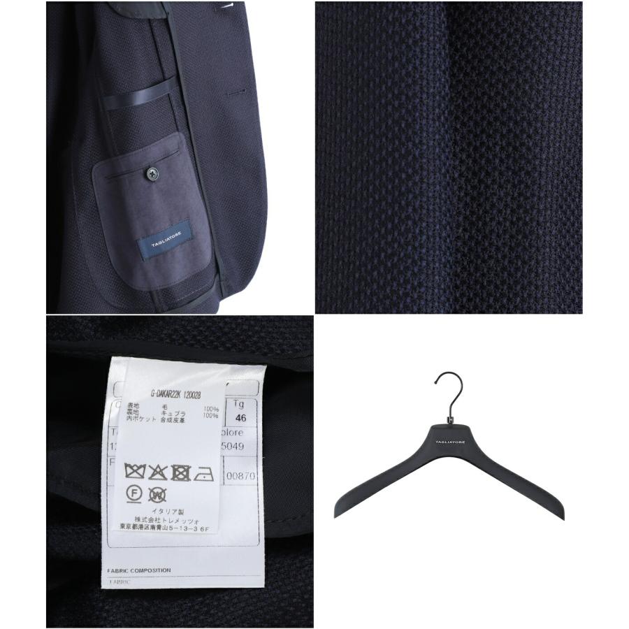 【P10倍】TAGLIATORE / タリアトーレ ： SINGLE JACKET SUPER100’S VIRGIN WOOL ： G-DAKAR22K-120028U[MUS][BJB]の画像