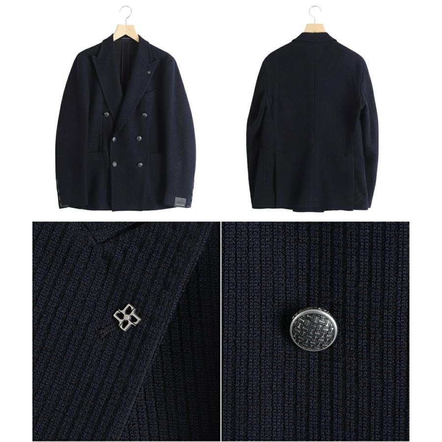 TAGLIATORE / タリアトーレ ： KNIT DOUBLE BLAZER DARREL ： G-DARREL20K340260J[MUS]の画像