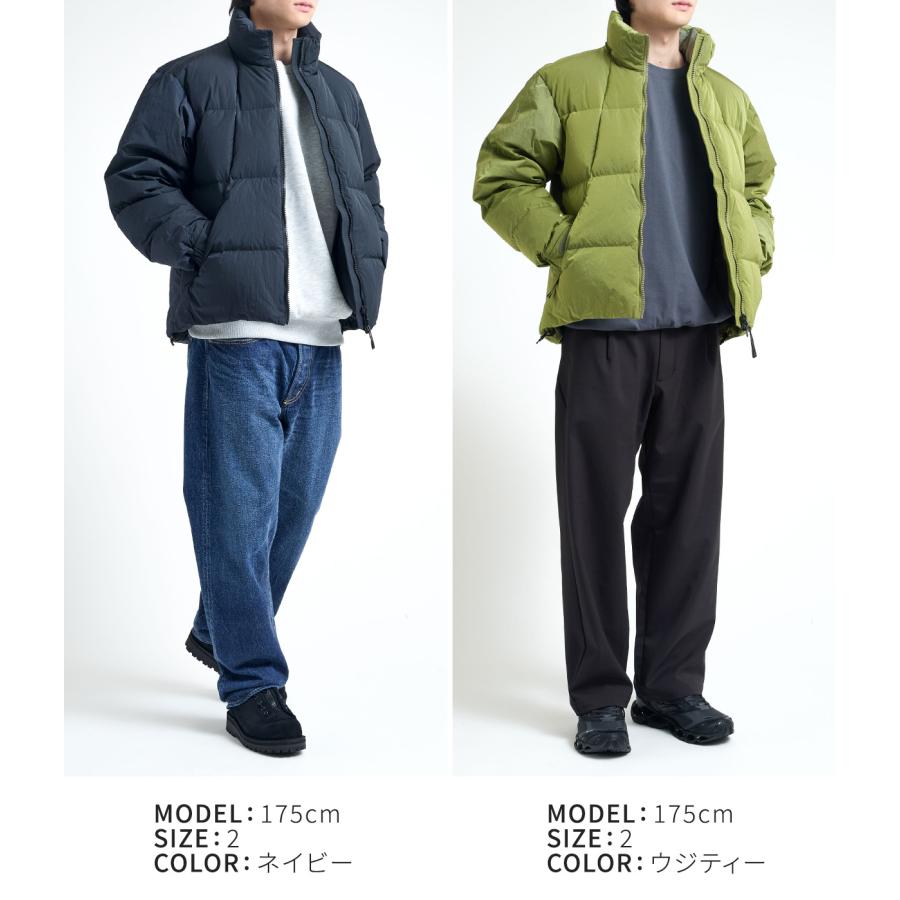 【P10倍】GOLDWIN / ゴールドウイン ： Dope Dyed Ripple Nylon Down Jacket / 全4色 ： GL25339 | GOLDWIN | 10