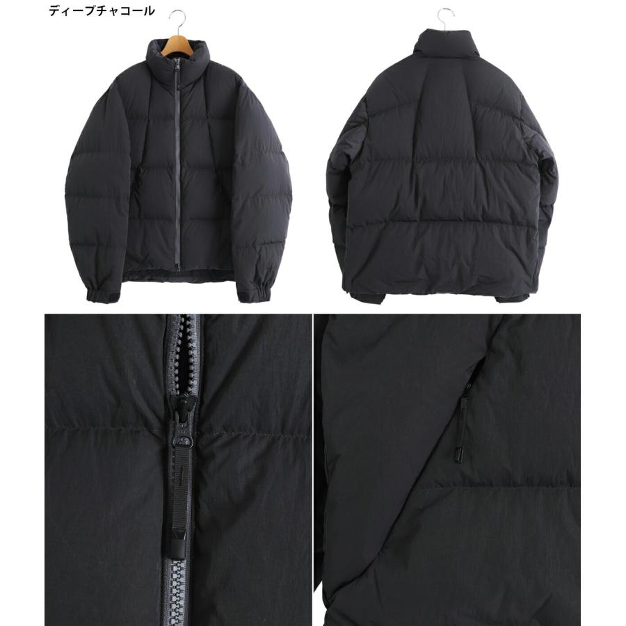 GOLDWIN（ゴールドウイン） ： Dope Dyed Ripple Nylon Down Jacket