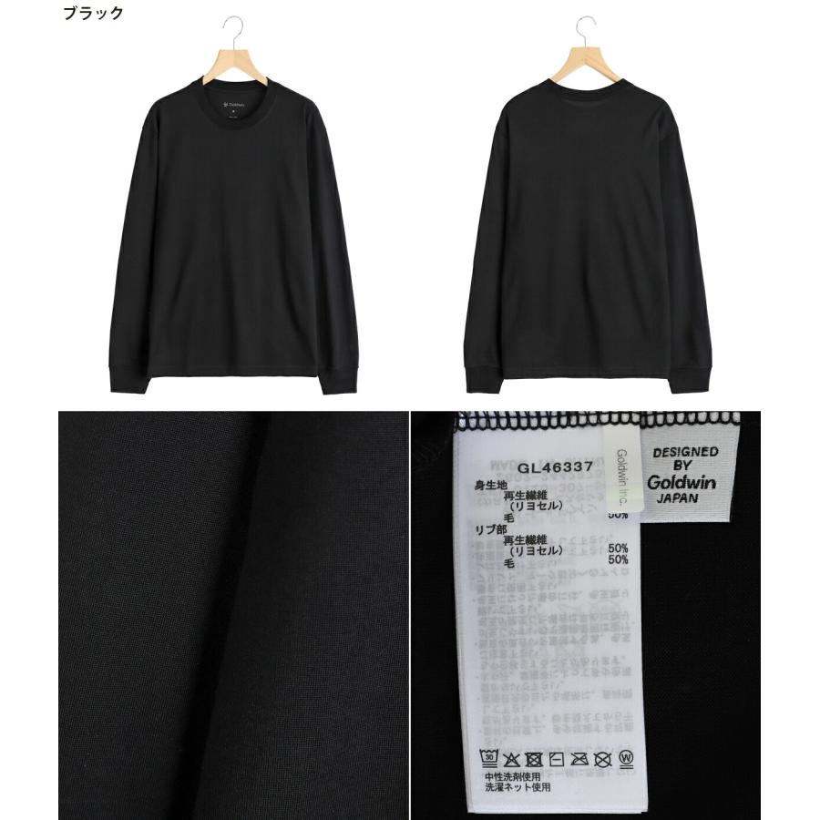 Goldwin / ゴールドウイン ： Wool×Lyocell Jersey L/S T-shirt / 全2色 ： GL46337 | GOLDWIN | 01