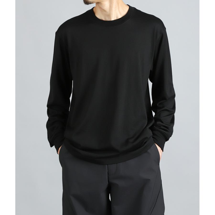 Goldwin / ゴールドウイン ： Wool×Lyocell Jersey L/S T-shirt / 全2色 ： GL46337 | GOLDWIN | 02