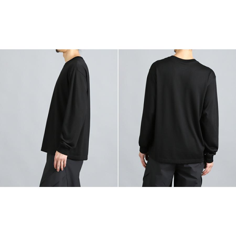 Goldwin / ゴールドウイン ： Wool×Lyocell Jersey L/S T-shirt / 全2色 ： GL46337 | GOLDWIN | 03