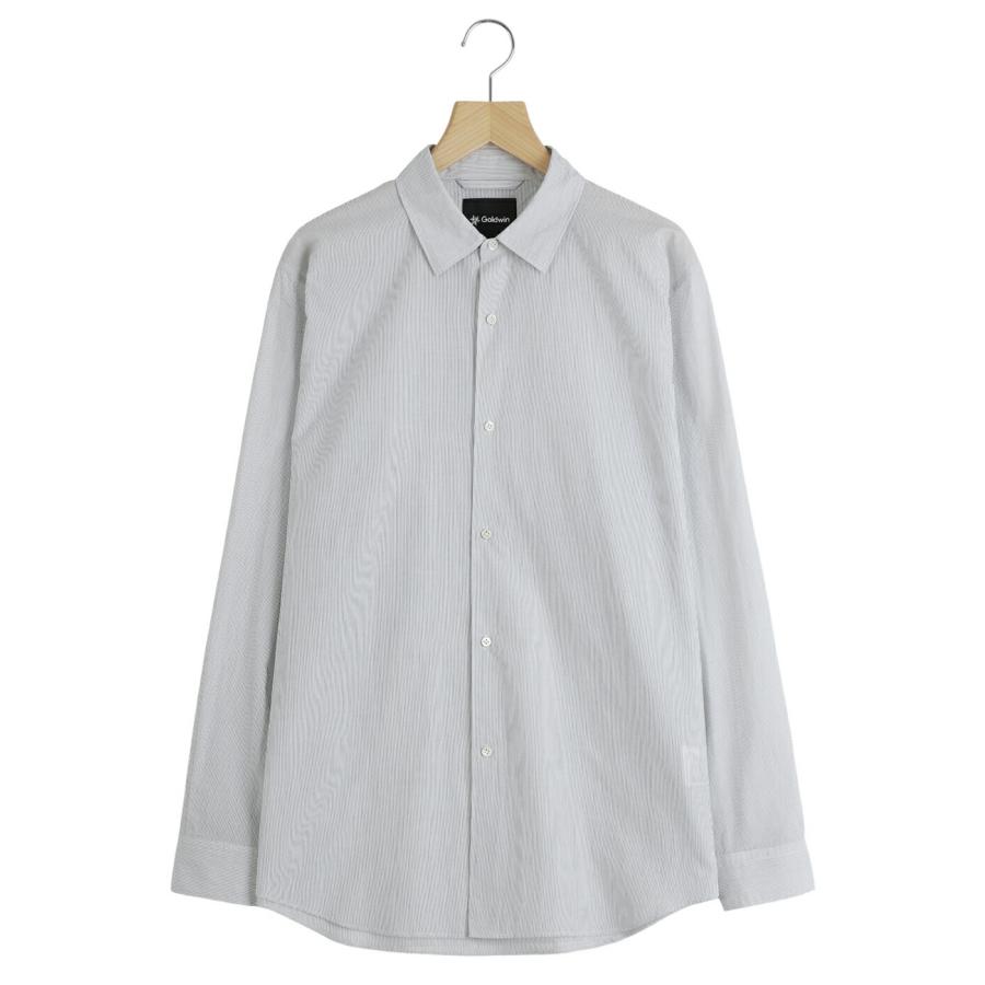 Goldwin / ゴールドウイン ： Fine Cotton Seersucker Striped Shirt ： GL56147 | GOLDWIN