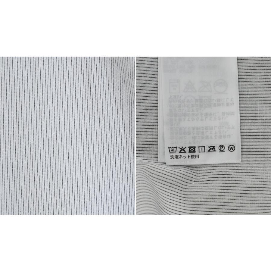 Goldwin / ゴールドウイン ： Fine Cotton Seersucker Striped Shirt ： GL56147 | GOLDWIN | 03