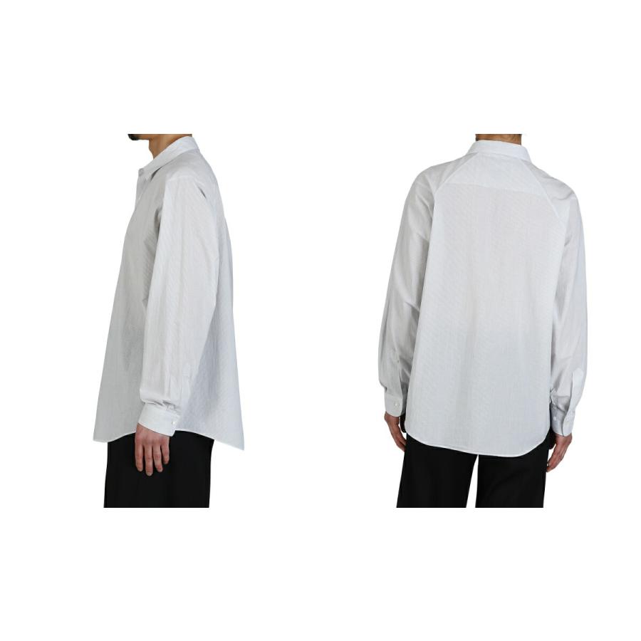 Goldwin / ゴールドウイン ： Fine Cotton Seersucker Striped Shirt ： GL56147 | GOLDWIN | 05