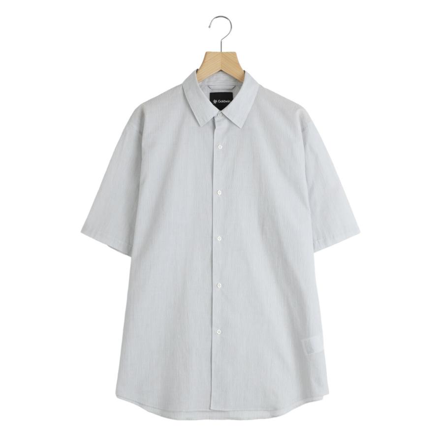 Goldwin / ゴールドウイン ： Fine Cotton Seersucker Striped S/S Shirt / 全2色 ： GL56148 | GOLDWIN