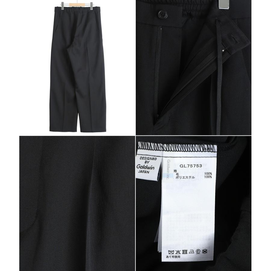 Goldwin / ゴールドウイン ： One Tuck Straight Wool Pants ： GL75753 | GOLDWIN | 01