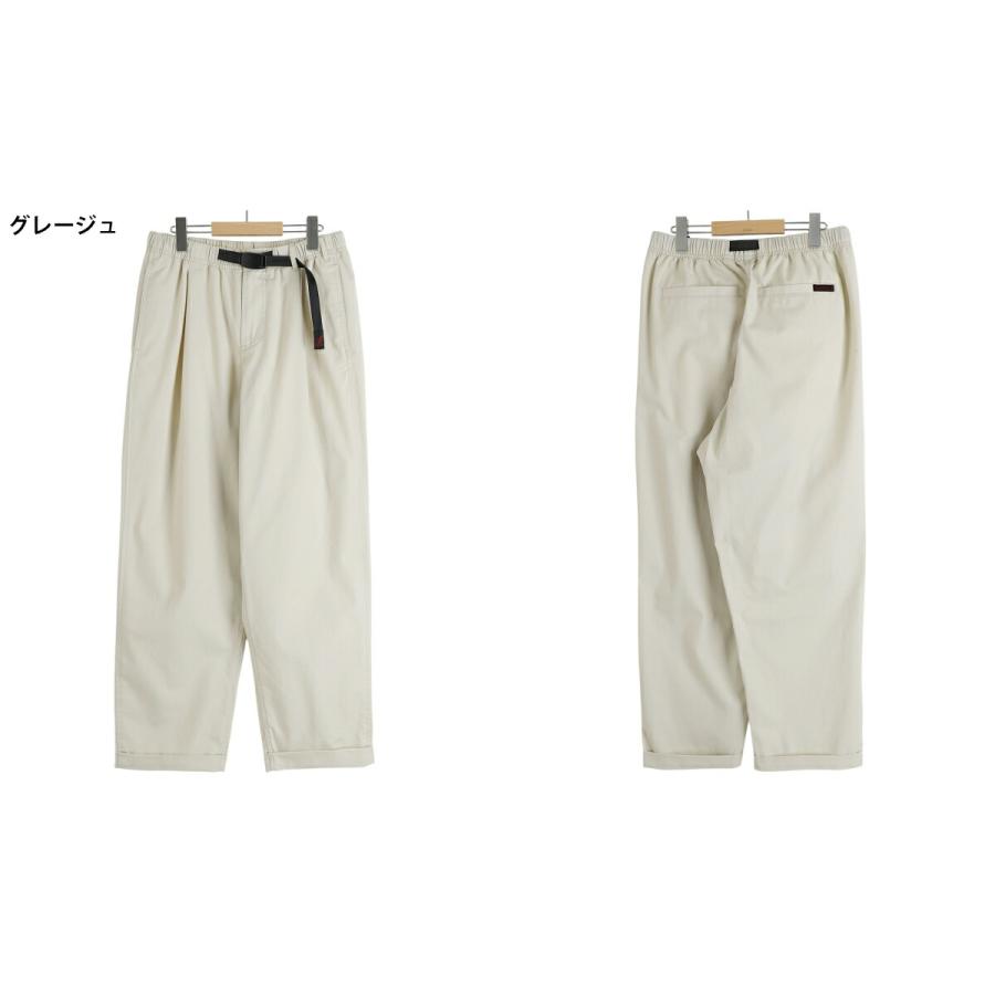 Gramicci（グラミチ） ： TC/TWILL TUCK TAPERD PANT / 全2色 ： GMP4