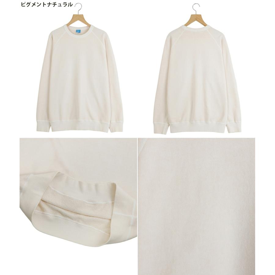 Good On / グッドオン ： RAGLAN CREW SWEAT / 全2色 ： GOBW-101 | GOOD ON | 01