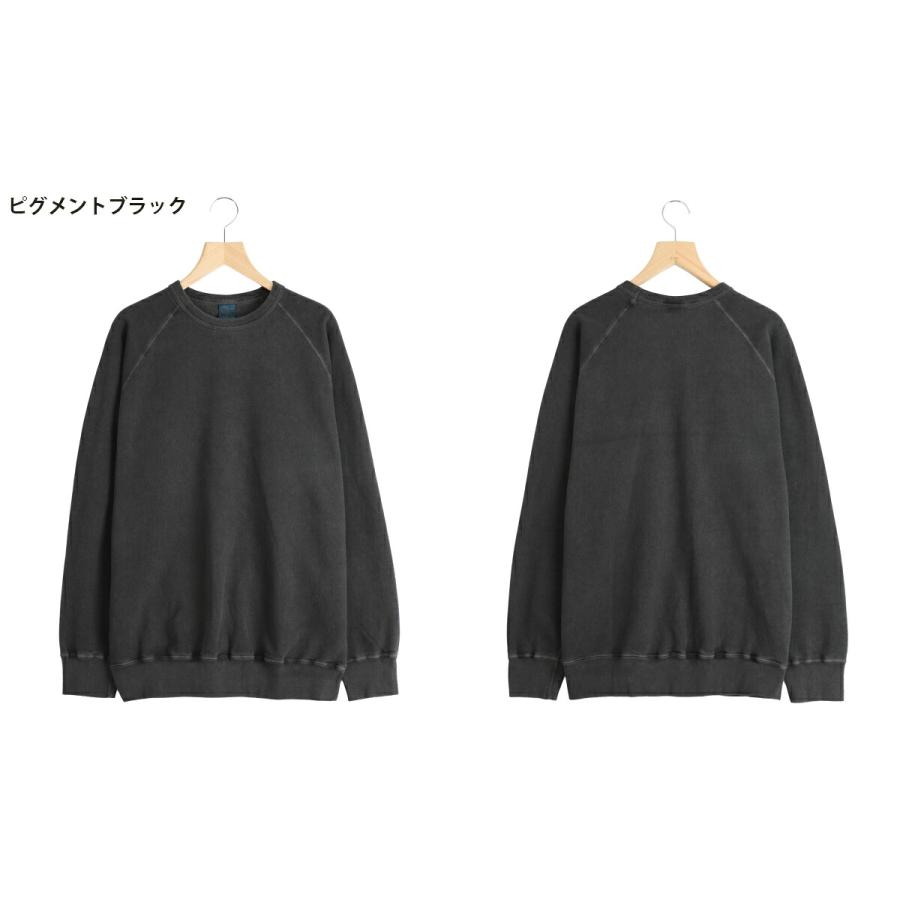 Good On / グッドオン ： RAGLAN CREW SWEAT / 全2色 ： GOBW-101 | GOOD ON | 05