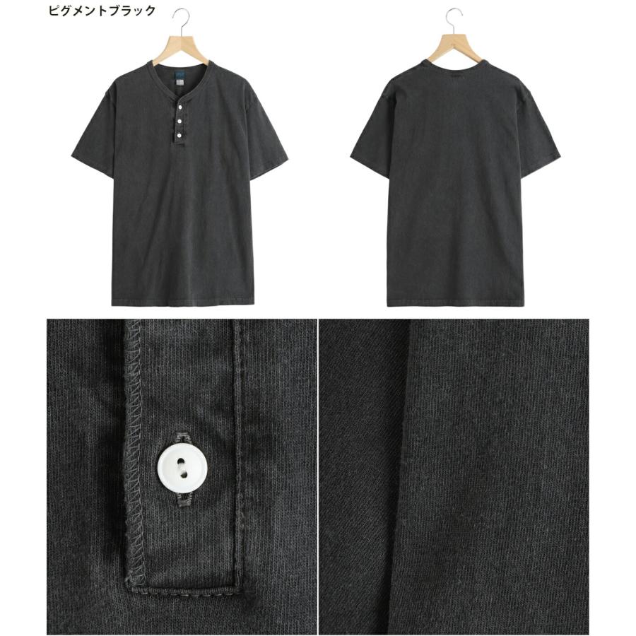 【クーポン配布中】Good On / グッドオン ： SS HENLEY TEE / 全2色 ： GOST1102[AST][コンパクト] | GOOD ON | 03