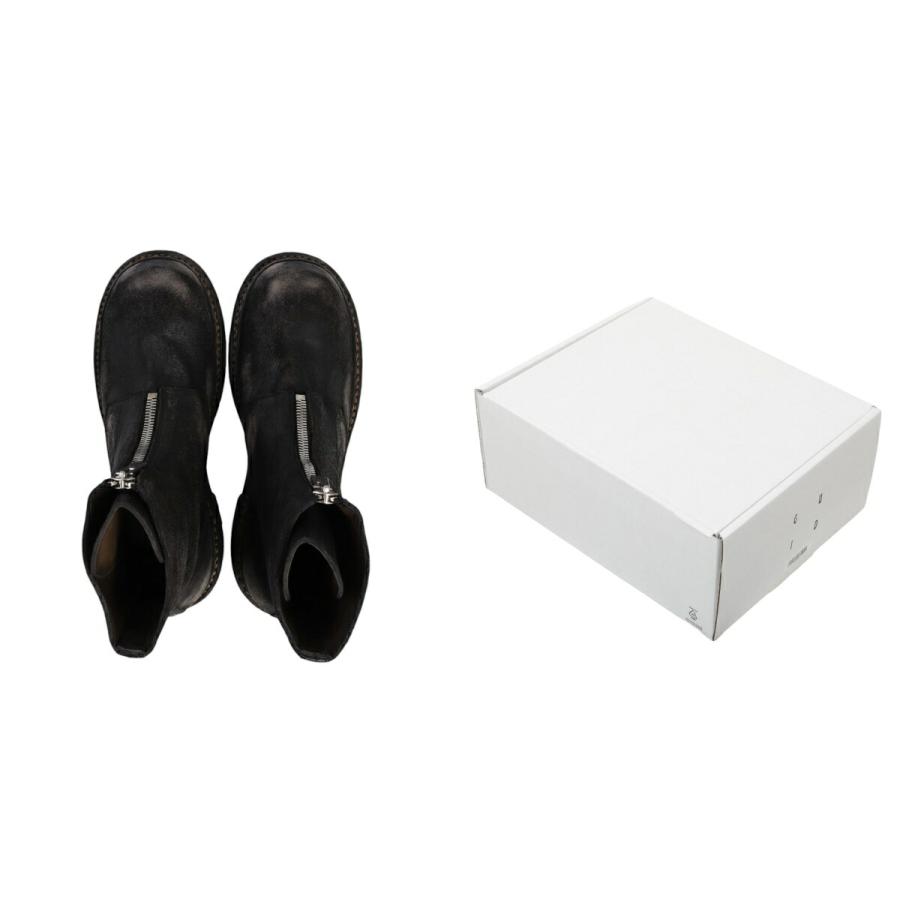 GUIDI（グイディ） ： ZIPPED BIG DADDY BOOTS ： GR05FRV-RU-COATED