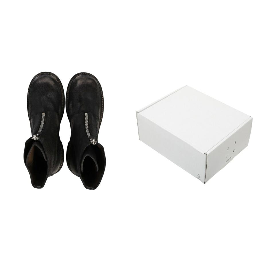 GUIDI（グイディ） ： ZIPPED BIG DADDY BOOTS ： GR05FRV-RU-COATED