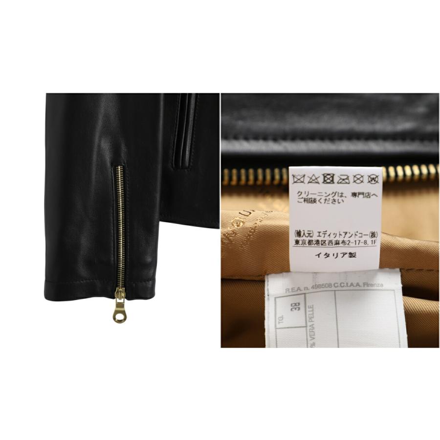 CINQUANTA（チンクワンタ） ： 【レディース】BELTED W RIDERS SIDE