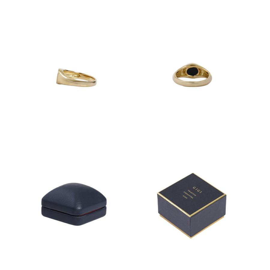 GIGI GIGI / ジジ ： [レディース]Onyx signet ring (small) ： H10087