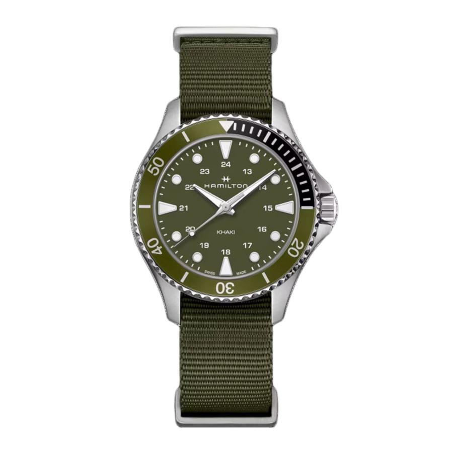HAMILTON（ハミルトン） ： カーキネイビースキューバ 37MM QUARTZ