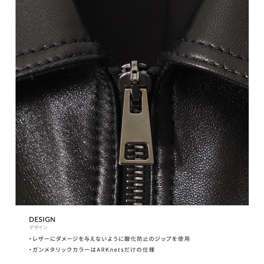 CALIBRO12 / カリブロドーディチ ： single zip jacket A2 type NAPPA