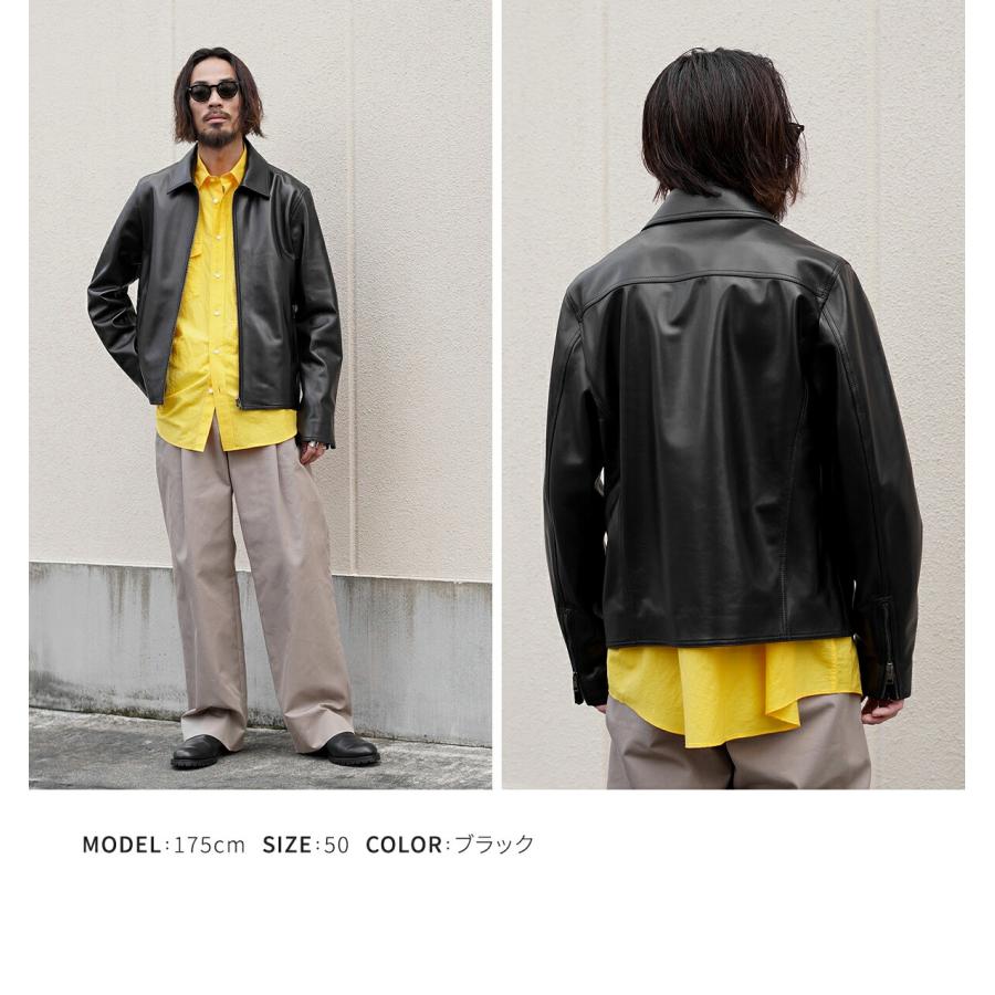 CALIBRO12 / カリブロ12 : single zip jacket A2 type NAPPA DE CALIBRO12 / カリブロ12 : single zip jacket A2 type NAPPA DE