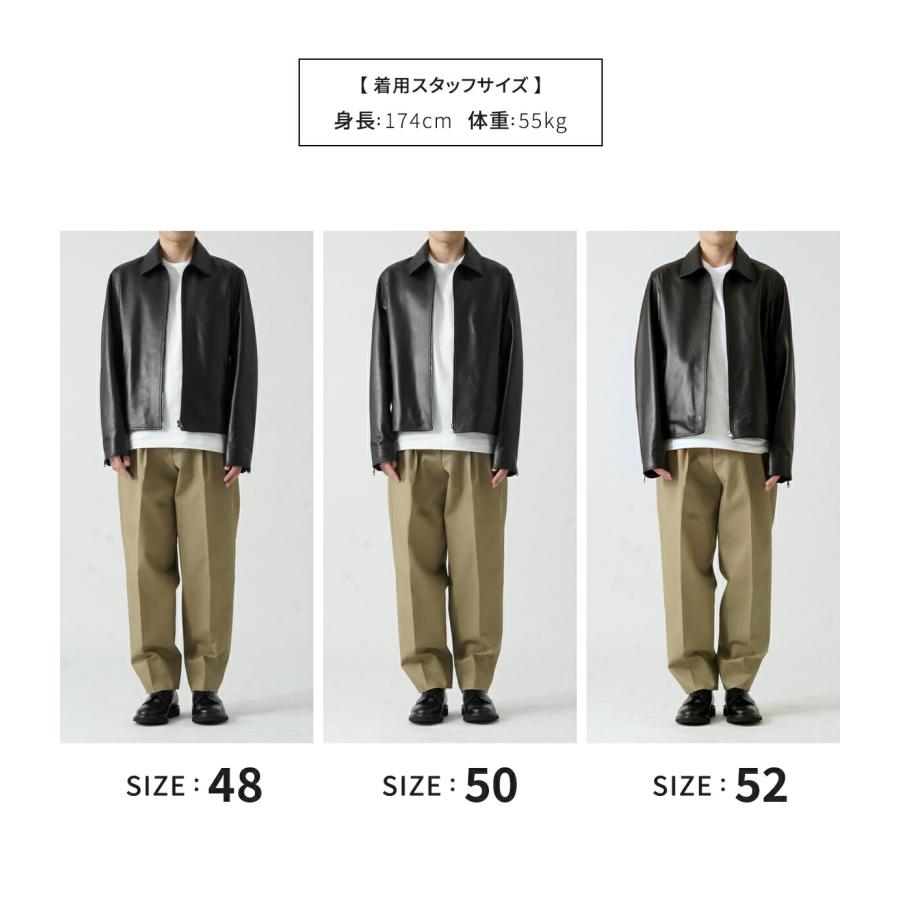 CALIBRO12 / カリブロ12 : single zip jacket A2 type NAPPA DE CALIBRO12 / カリブロ12 : single zip jacket A2 type NAPPA DE