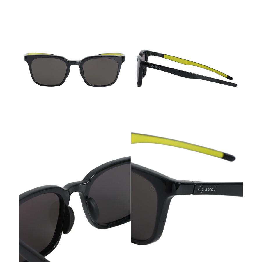 Eyevol（アイヴォル） ： HEATH III (53) BK-LY-PL-BK PL(偏光