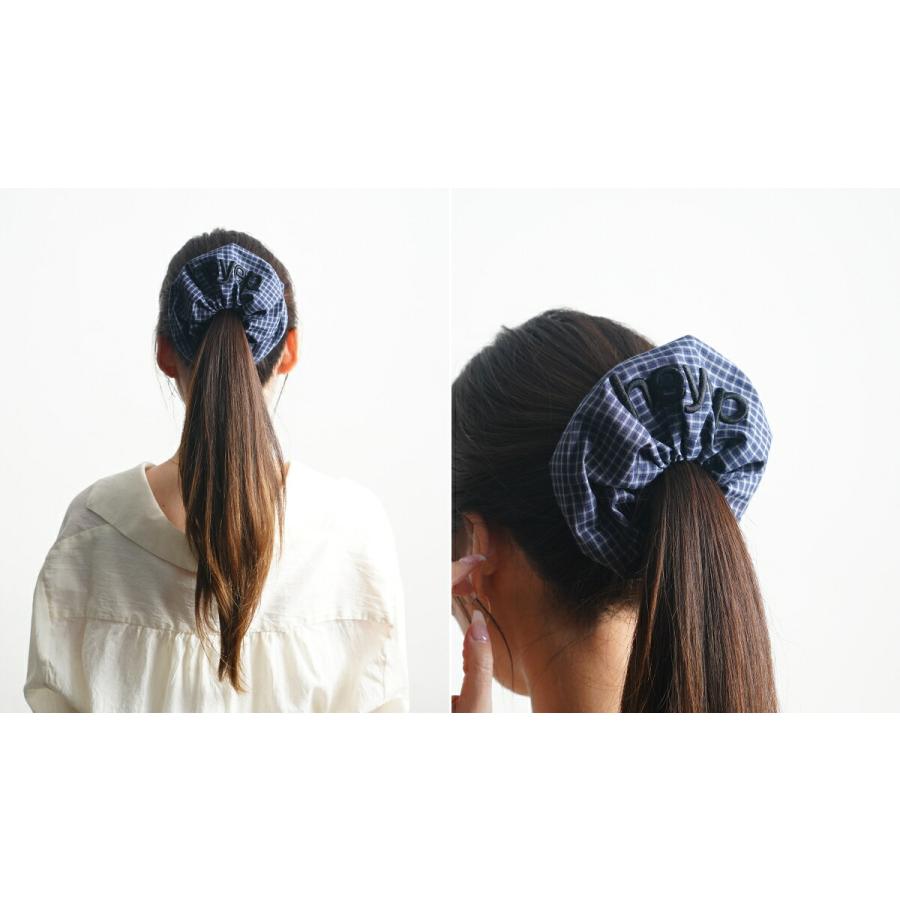 heyep / ヘイップ ： [レディース]Pajama Check Logo Scrunchie ： hp01326[コンパクト] | heyep | 02
