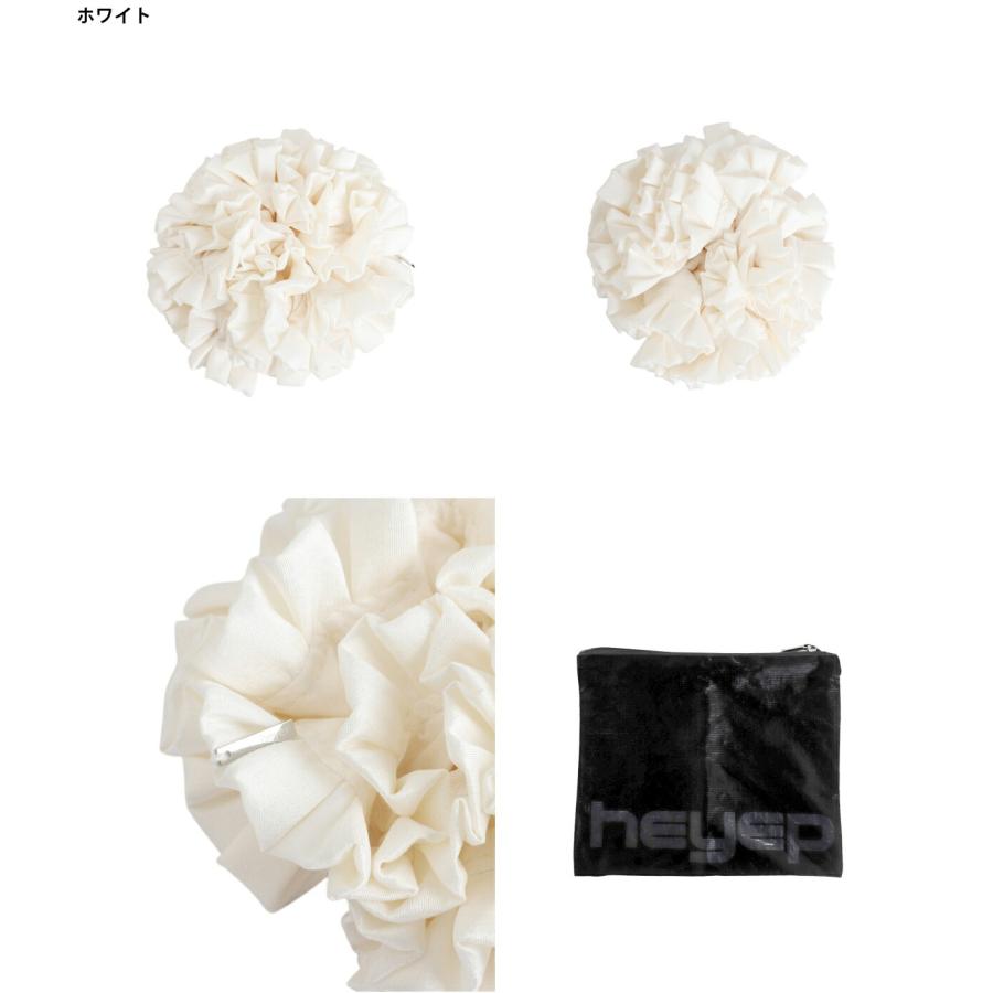 【P10倍】heyep / ヘイップ ： [レディース]Ruffled Silk Scrunchie / 全2色 ： hp04825[コンパクト] | heyep | 03