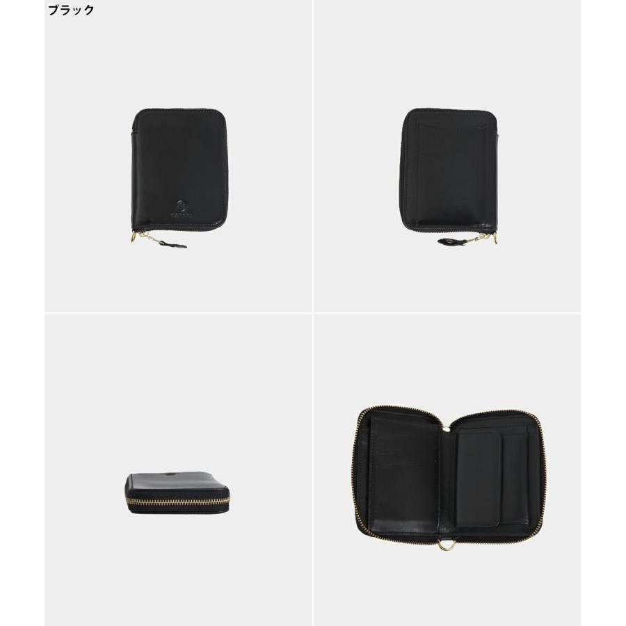 GLENROYAL  グレンロイヤル ： SMALL ZIP WALLET CORDOVAN / 全2色 ： J2-0025の画像