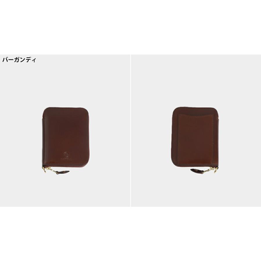 GLENROYAL  グレンロイヤル ： SMALL ZIP WALLET CORDOVAN / 全2色 ： J2-0025の画像