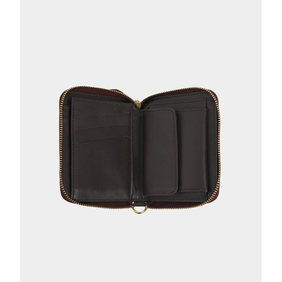 GLENROYAL  グレンロイヤル ： SMALL ZIP WALLET CORDOVAN / 全2色 ： J2-0025の画像