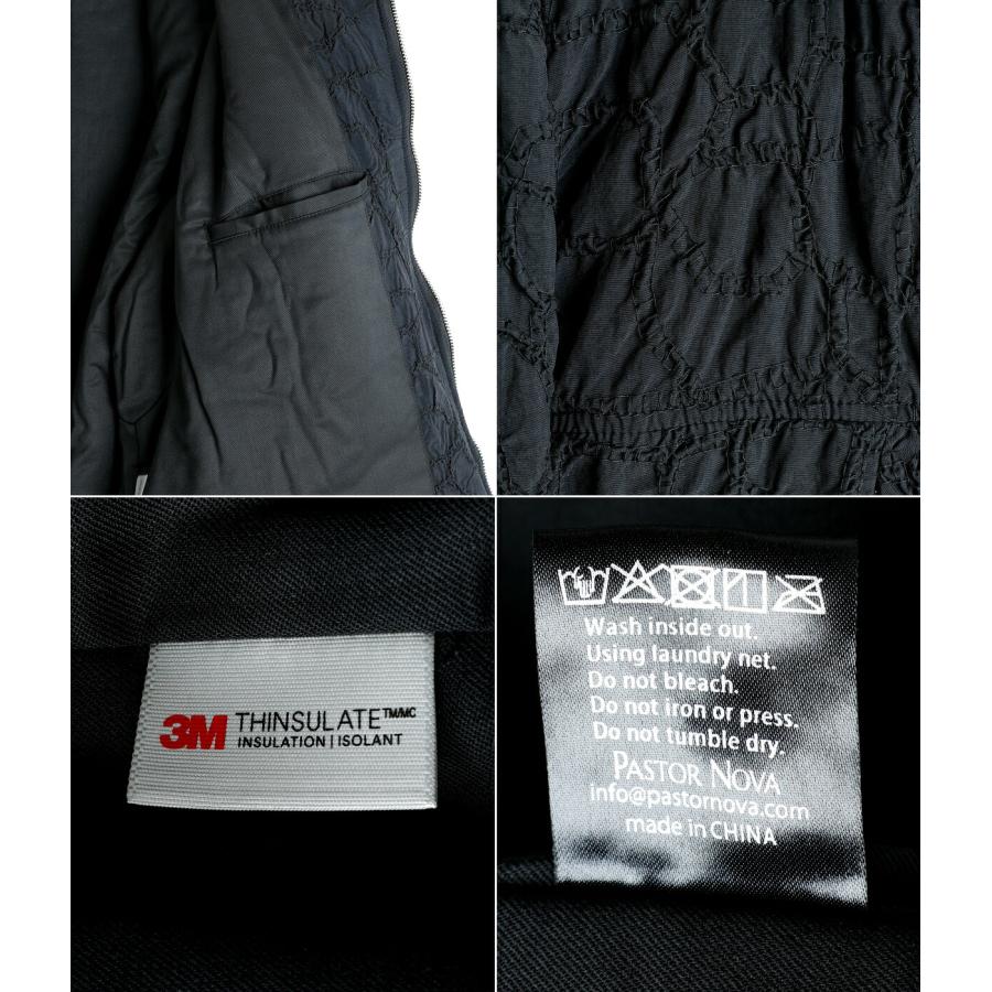 PASTOR NOVA / パストルノヴァ ： EMB.CODE INSULATION JACKET ： J2008-MC | PASTOR NOVA | 03