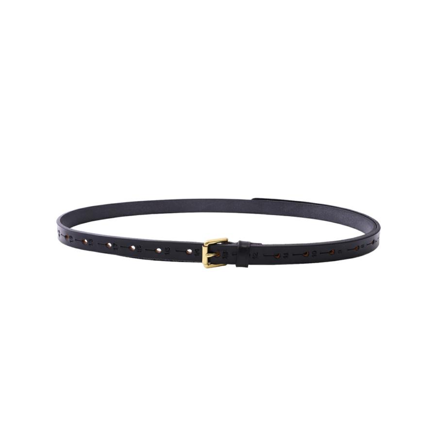 JABEZ CLIFF（ジャベツクリフ） ： Long Saddle Leather Belt 20hole