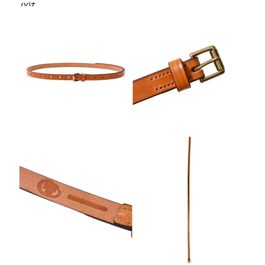 JABEZ CLIFF（ジャベツクリフ） ： Long Saddle Leather Belt 20hole