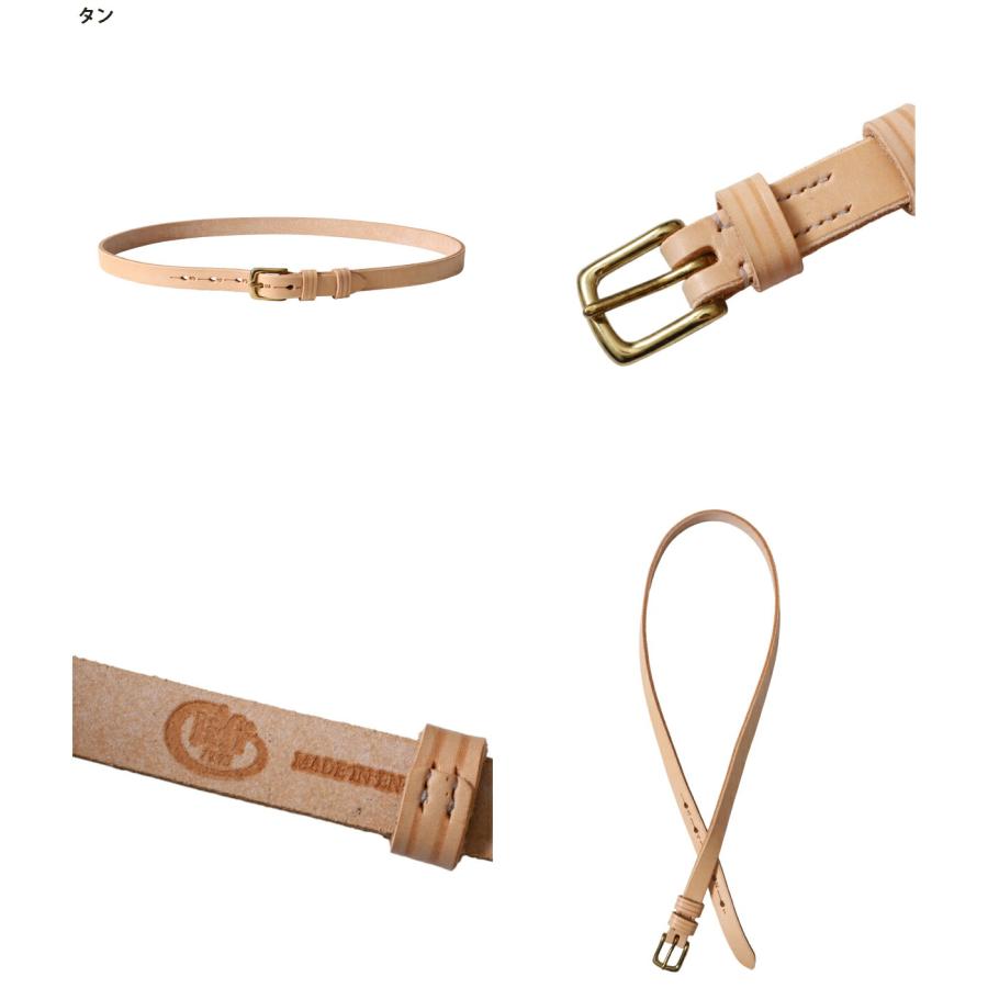 ジャベツクリフ レザーベルト (2.0cm幅) JCLIFF-SLB20 STIRRUP LEATHER BELT】(2.0cm幅） | JABEZ CLIFF(ジャベツクリフ