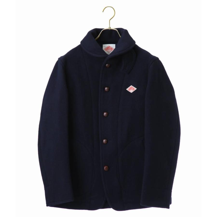 Danton ダントン メンズ Wool Mosser ダントン ウールモッサー メルトン シングルジャケット ミディアム丈 アウター Jd 37 Wom Arknets 通販 Paypayモール