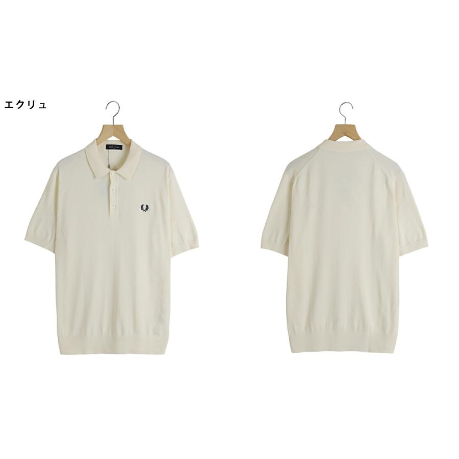 FRED PERRY Ｋ9725ポロシャツ FRED PERRY フレッドペリー ニット ポロシャツ シャツ K9725