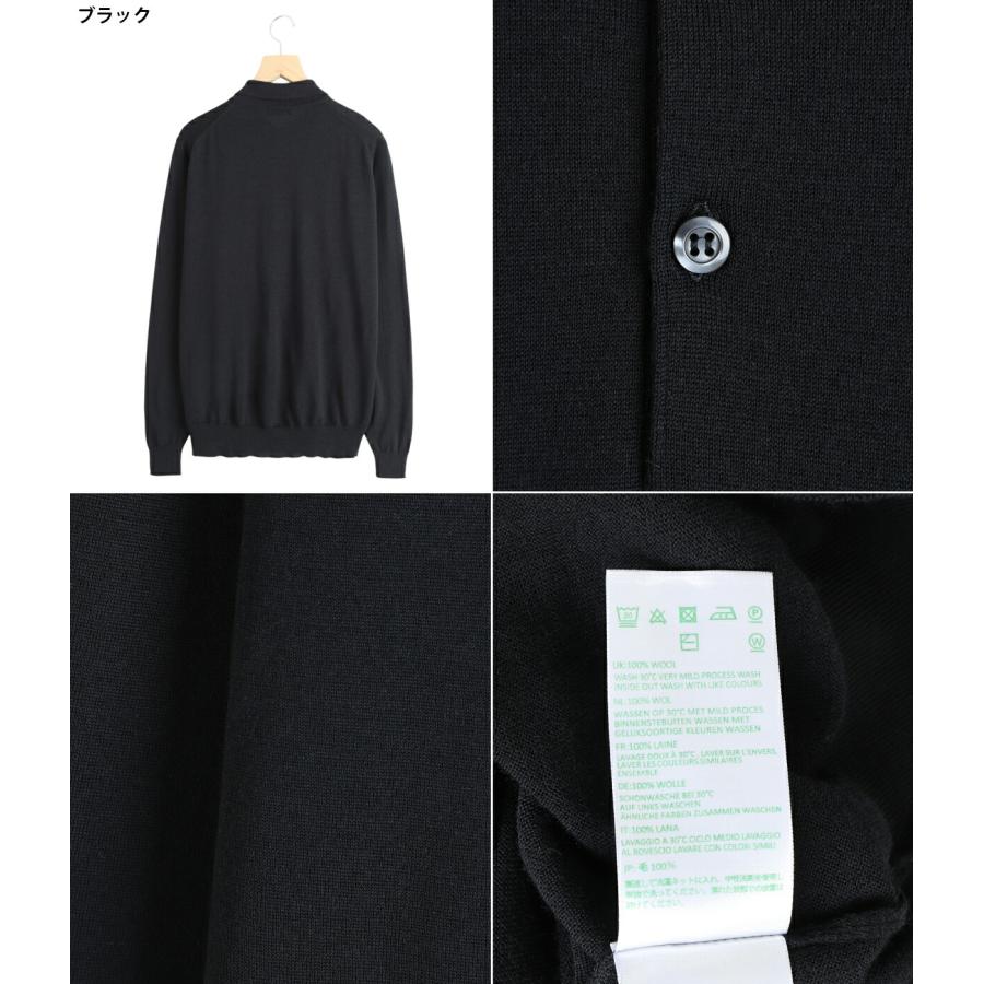 JOHN SMEDLEY / ジョンスメドレー ： KNOLL MODERN FIT - 30G / 全2色 ： KNOLL | JOHN SMEDLEY | 01
