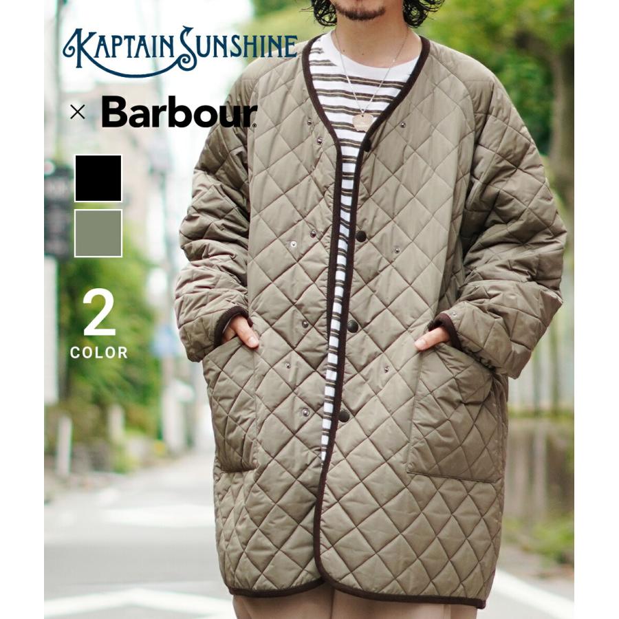 ジャケット・アウター Kaptain Sunshine Barbour No collar Coat