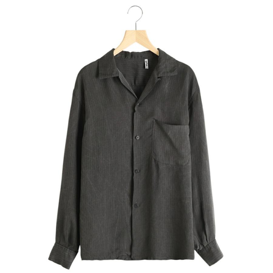 トップス KAPTAIN SUNSHINE Regular Collar Shirt KAPTAIN SUNSHINE Open Collar S/S Shirt [BEIGE PLAID] - Fresh